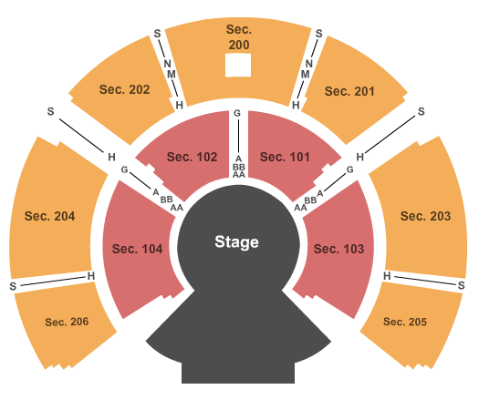 Under The Big Top Cirque du Soleil Seating Chart